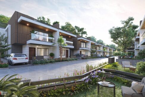 Swetayan Om Bungalows logo - Luxury villa project in Kasindra Ahmedabad