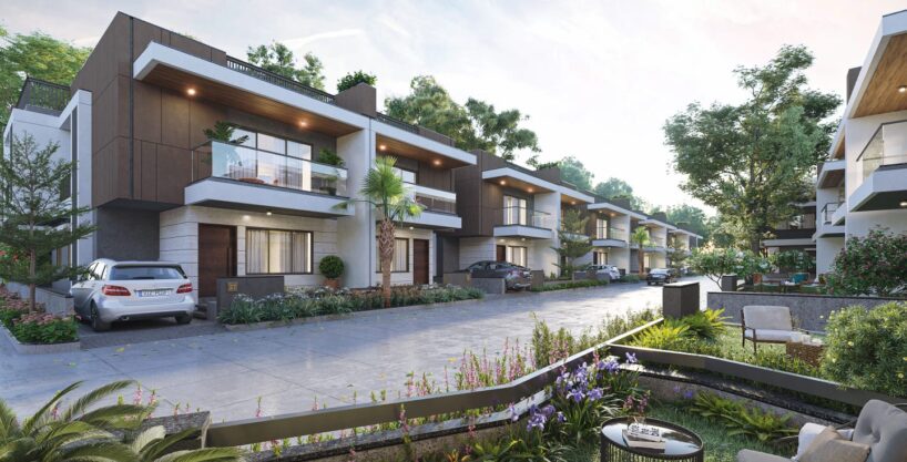 Swetayan Om Bungalows logo - Luxury villa project in Kasindra Ahmedabad